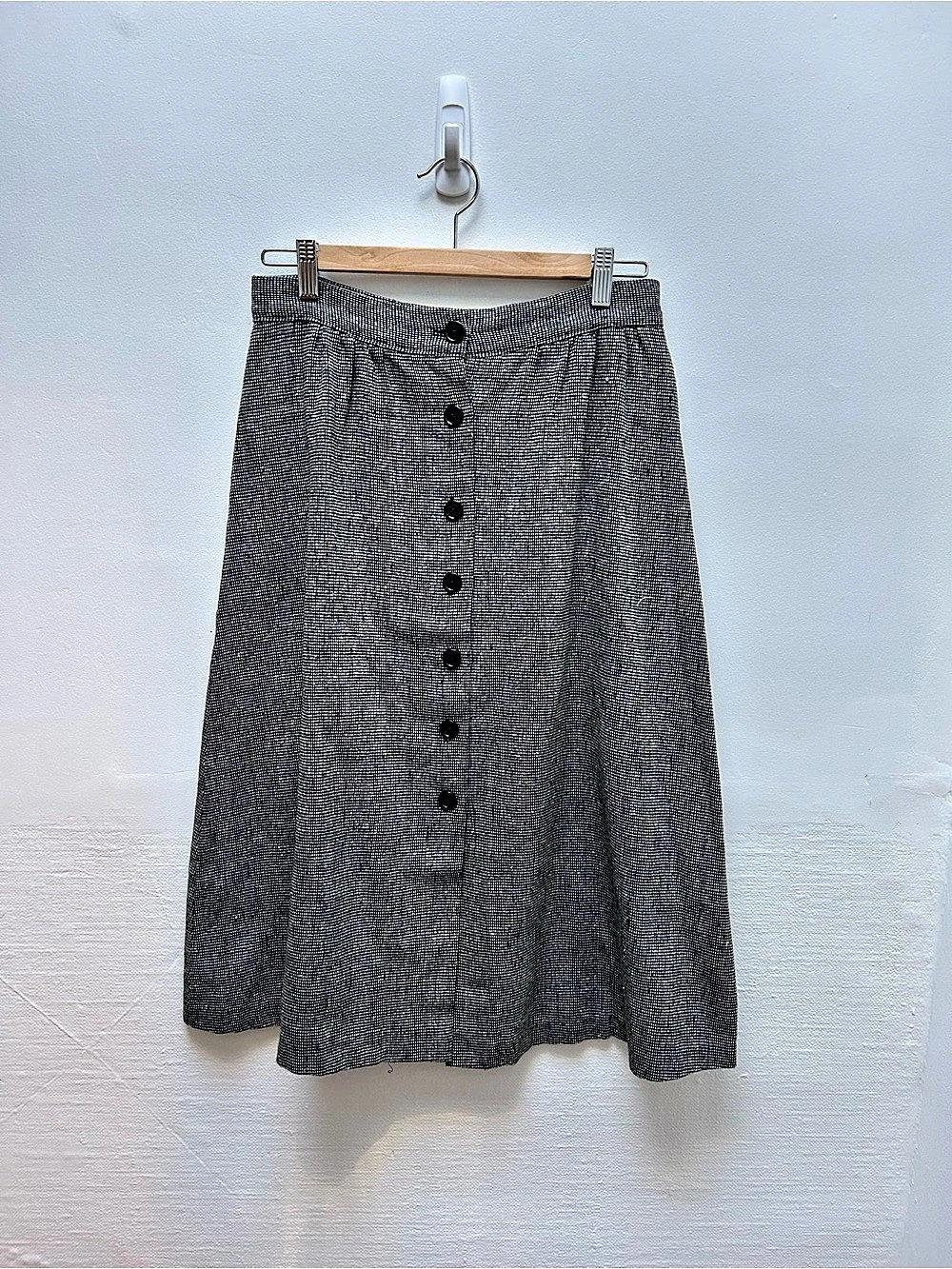 Vintage Woolly Midi Skirt Size 13